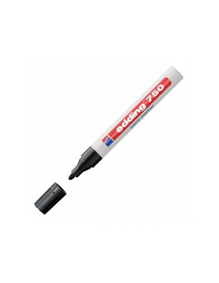 Marcador Grosso Edding 750 Preto 1 unid
