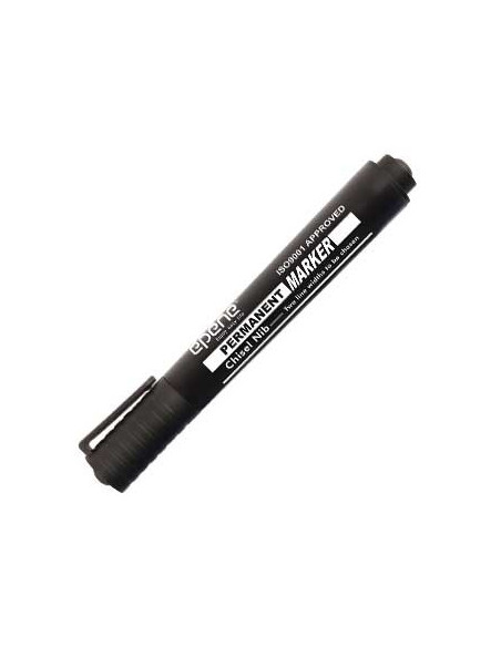 Marcador Perm. Grosso 2,0mm Epene EP11-2002 Preto-1un