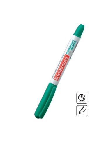 Marcador Medio 1,5mm EK P80 Verde-cx 12