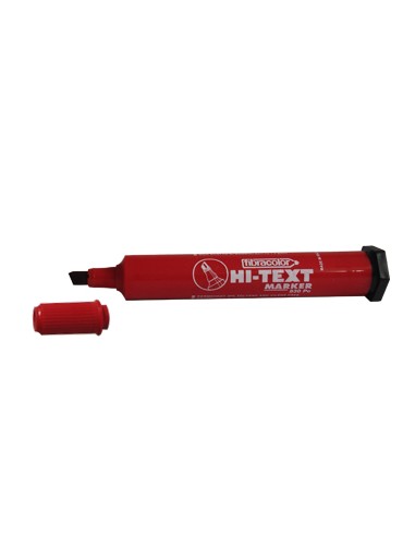 Marcador Grosso 4,5mm Hi-Text Marker 830PC Vermelho - 1un