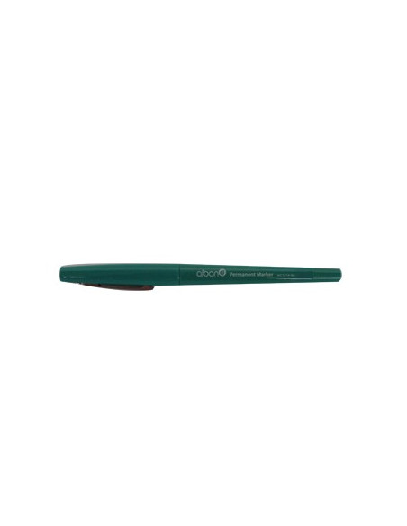 Marcador Permanente Medio Ponta Nylon Verde - 1un