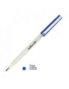 Marcador Medio 0.6mm Artline 210 Azul-1un