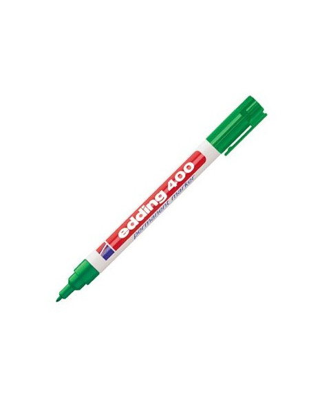 Marcador Medio Edding 400 Verde 1un