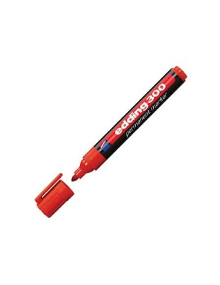 Marcadores Medio Edding 300 Vermelho 1un