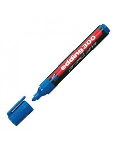 Marcadores Medio Edding 300 Azul 1un