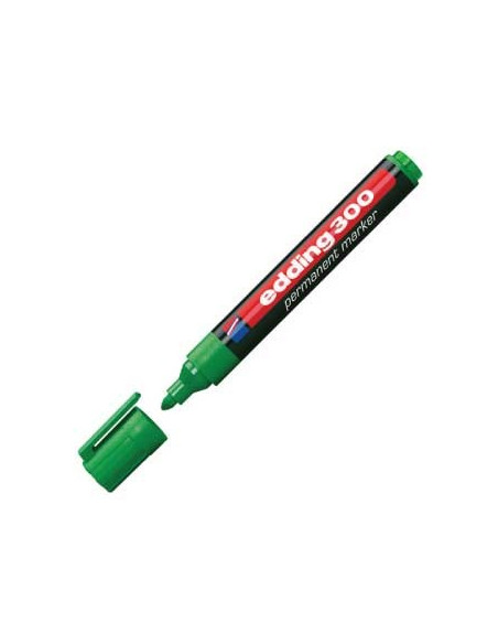 Marcadores Medio Edding 300 Verde 1un