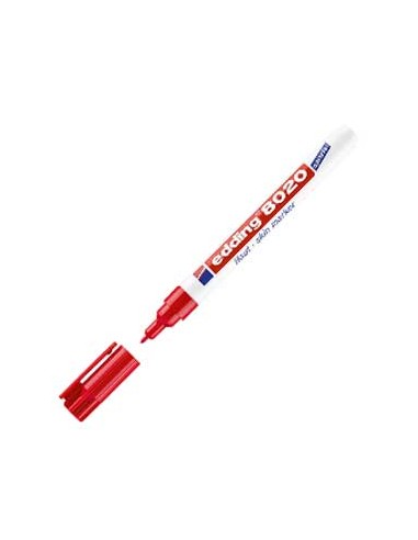 Marcador Medio Edding 8020 Skin Marker Vermelho 1un