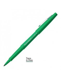 Marcador Medio 0,7mm Paper Mate Flair Verde - 1un