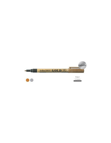 Marcador Pintura Artline EK990 1,2mm Prata