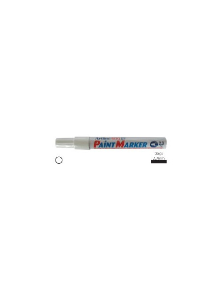 Marcador Perm. Grosso 2,3mm Opaco Artline EK400XF70 Branco