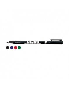 Marcador Perm. Fino (CD/Acetatos) Artline 853 Vermelho-Cx12u