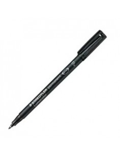 Marcador Perm. Fino Lumocolor Special 318F Preto un