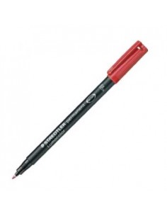 Marcador Perm. Fino Lumocolor Special 318F Vermelho