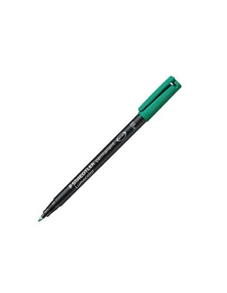 Marcador Perm. Fino Lumocolor Special 318F Verde un