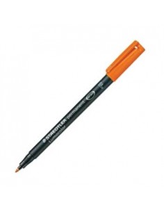 Marcador Perm. Fino Lumocolor Special 318F Laranja