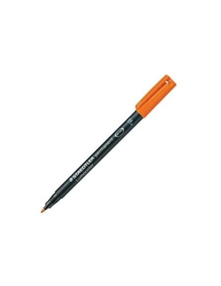 Marcador Perm. Fino Lumocolor Special 318F Laranja