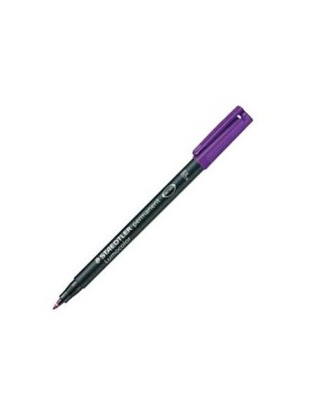 Marcador Perm. Fino Lumocolor Special 318F Violeta