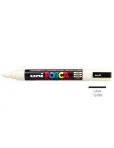 Marcador Uniball Posca PC5M 1,8mm Marfim -1un