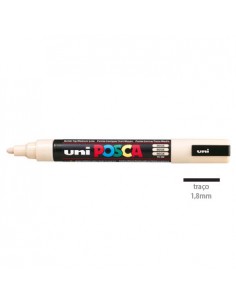 Marcador Uniball Posca PC5M 1,8mm Bege -1un