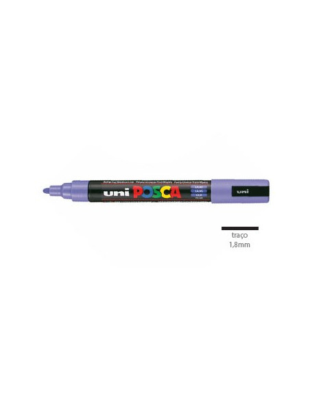 Marcador Uniball Posca PC5M 1,8mm Lilas -1un