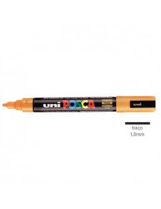 Marcador Uniball Posca PC5M 1,8mm Amarelo brilhante -1un