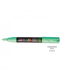 Marcador Uniball Posca PC1M 0,7mm Verde Claro -1un