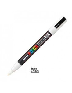 Marcador Uniball Posca PC3M 0,9mm Branco -1un