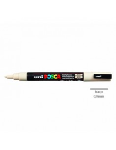 Marcador Uniball Posca PC3M 0,9mm Bege -1un