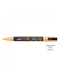 Marcador Uniball Posca PC3M 0,9mm Laranja Claro -1un