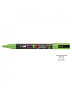 Marcador Uniball Posca PC3M 0,9mm Verde Maca -1un