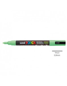 Marcador Uniball Posca PC3M 0,9mm Verde Claro -1un