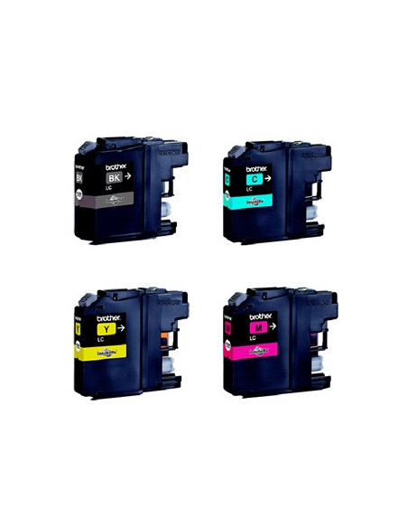 Tinteiro DCPJ552DW/DCPJ752DW Pack 4 Cores