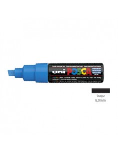 Marcador Uniball Posca PC8K 8,0mm Azul Claro -1un