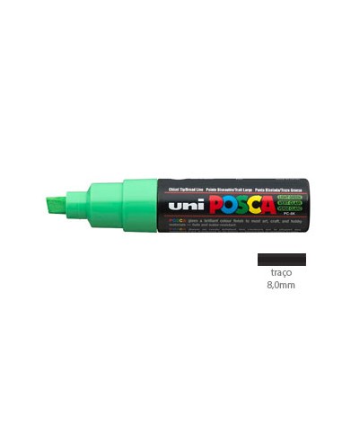 Marcador Uniball Posca PC8K 8,0mm Verde Claro -1un