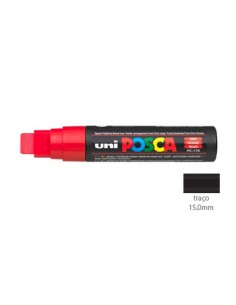 Marcador Uniball Posca PC17K 15,0mm Vermelho - 1un