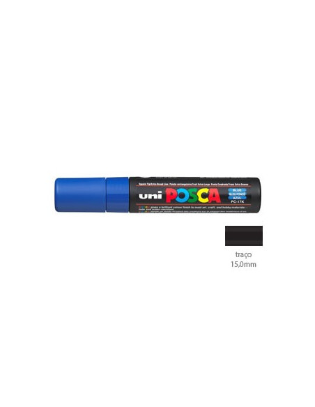 Marcador Uniball Posca PC17K 15,0mm Azul - 1un