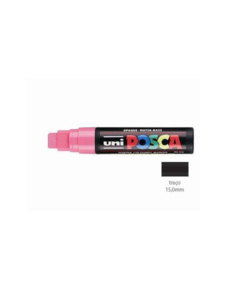 Marcador Uniball Posca PC17K 15,0mm Rosa- 1un