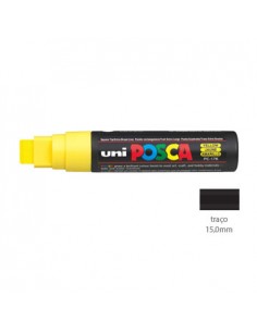 Marcador Uniball Posca PC17K 15,0mm Amarelo - 1un