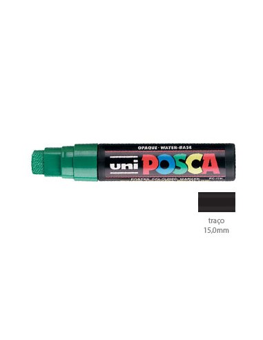 Marcador Uniball Posca PC17K 15,0mm Verde - 1un