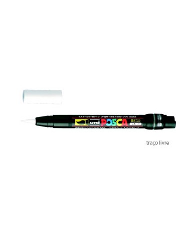 Marcador Uniball Posca PCF350 Livre Branco - 1un