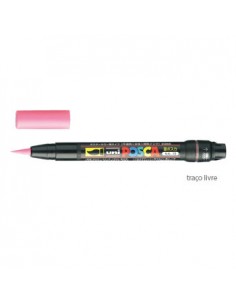 Marcador Uniball Posca PCF350 Livre Rosa- 1un