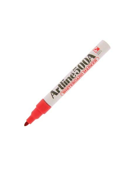 Marcadores Quadros Brancos Artline 500 Vermelho Cx 12un