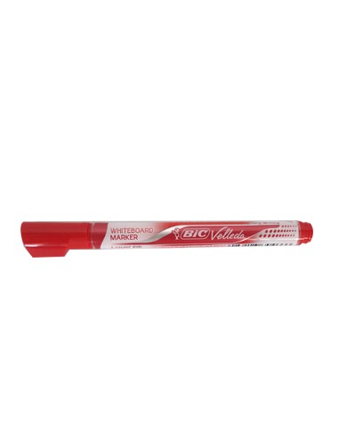 Marcador Quadros Brancos BIC Velleda Vermelho - 1un