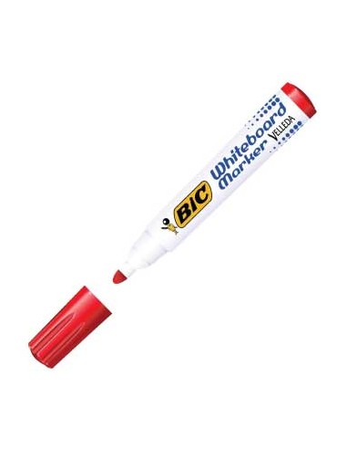 Marcador Quadros Brancos BIC Velleda 1701 vermelho - 1un