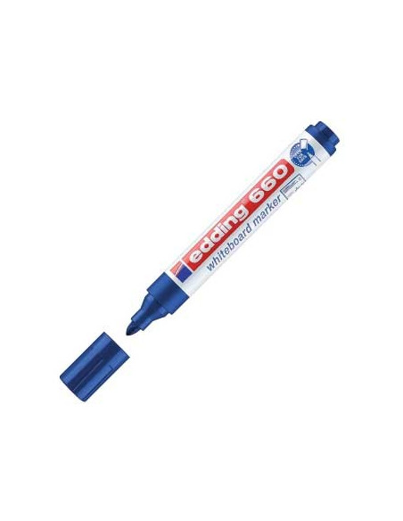Marcador Quadros Brancos Edding 660 Azul - 1un