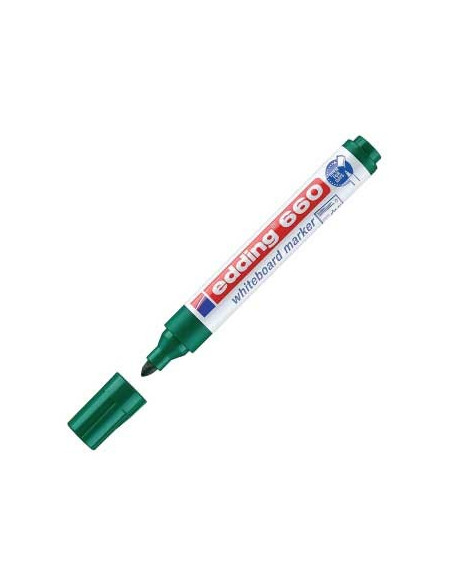 Marcador Quadros Brancos Edding 660 Verde - 1un