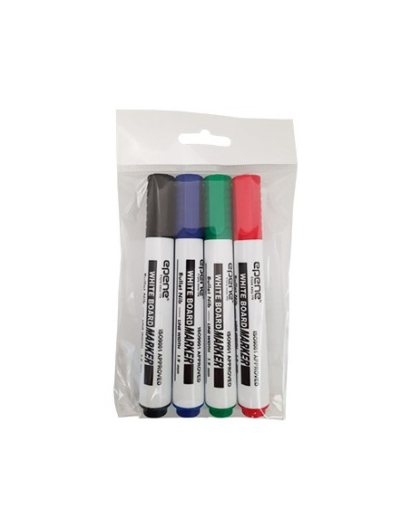 Marcador Quadros Brancos Epene EP12-2002 Pack 4 Cores