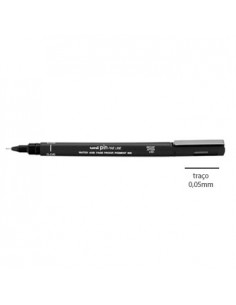 Marcador Uniball Calibrado PIN 0.05 Preto- 1un