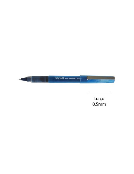 Marcador Needle Point Roller 0,5mm Azul - 1un