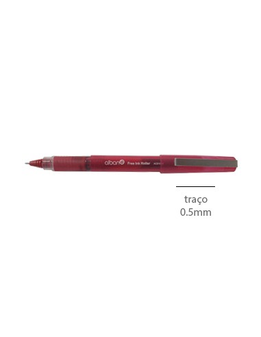 Marcador Needle Point Roller 0,5mm Vermelho - 1un